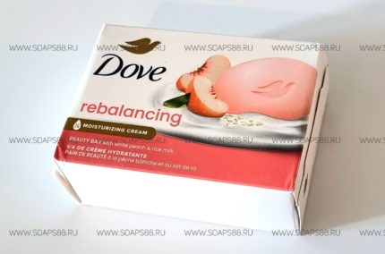 Мыло Dove Rebalancing 🍑 Unilever, США/Канада, 106гр импорт