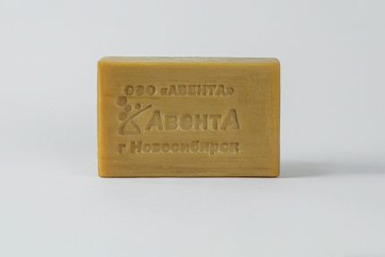 Мыло хозяйственное Дегтярное, ООО Авента, Россия, 250гр (без упаковки)